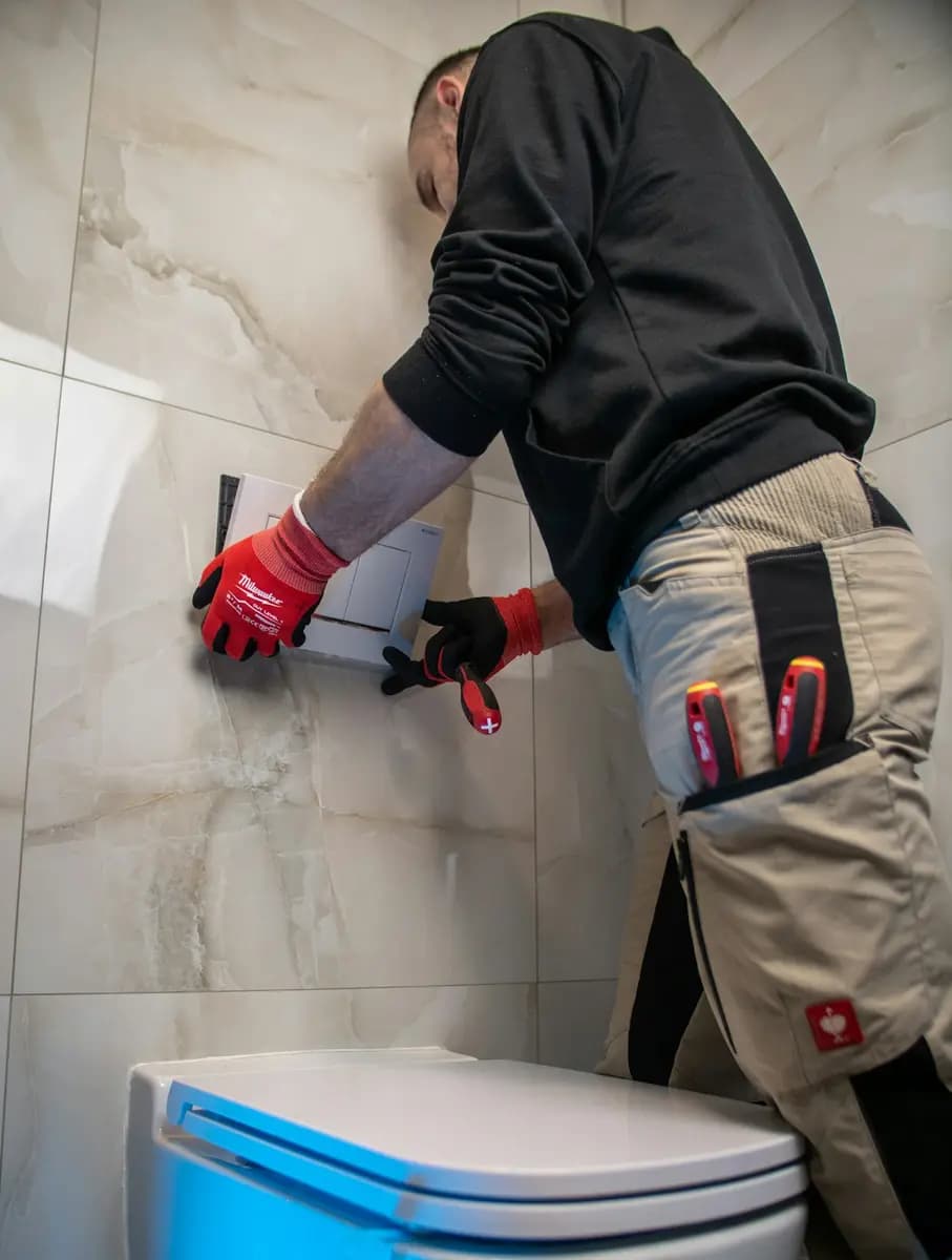 Instalación de sanitario
